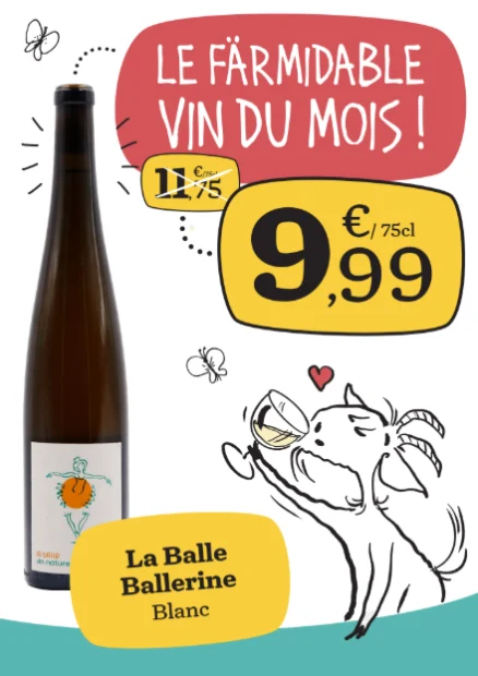🍷 La Balle Ballerine : la fraîcheur bio des Landes ! 