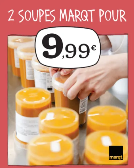 🍲 Soupes Marqt : le goût du "fait maison" en bocal !