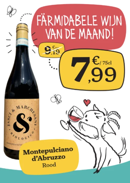 🍷 Richting Italië met de Montepulciano d'Abruzzo! 
