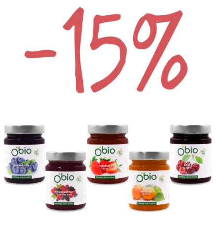🍓 O'bio: de echte smaak van puur fruit!