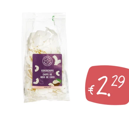 🥥 Laat je verleiden door de bio kokoschips! 