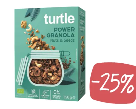🥣 Turtle : faites le plein d'énergie au petit-dej !