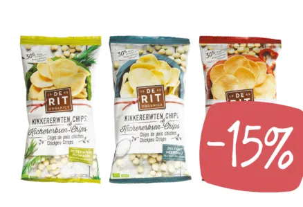 🥔 De Rit : des chips de pois chiches ultra-crispy !