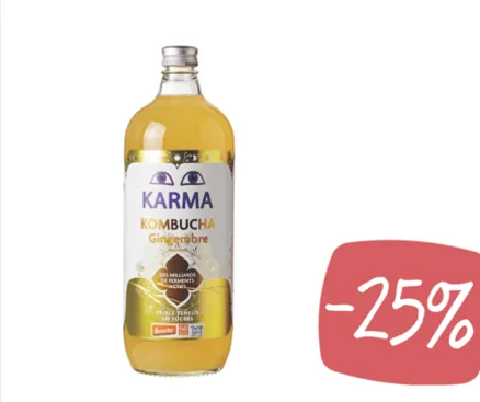 ✨ Karma Kombucha : team gingembre ou grenade ?
