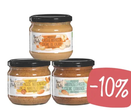 🥜 Nice & Nuts : les crèmes d'oléagineux !