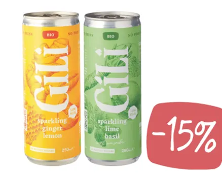 🍋 Gili : élixirs intense & boissons pétillantes !