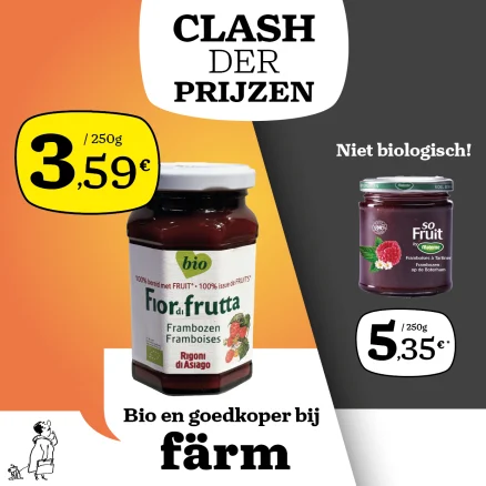 De clash der prijzen, tartine versie! 🍓🫙