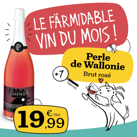 Un crémant brut, bio et belge 