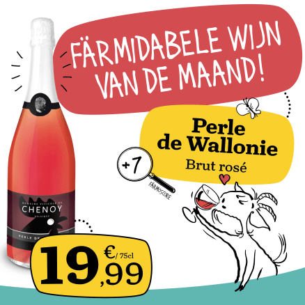 Een rauwe, biologische en Belgische crémant.