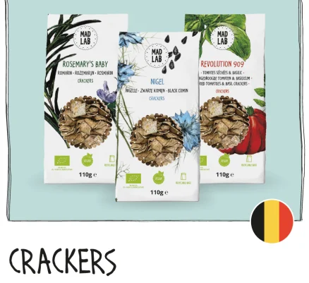 De délicieux crackers pour vos apéros !