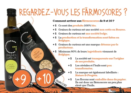 Graines de Curieux - huiles - céréales