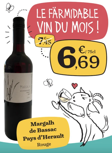 🍷Le Färmidable vin du mois🍷