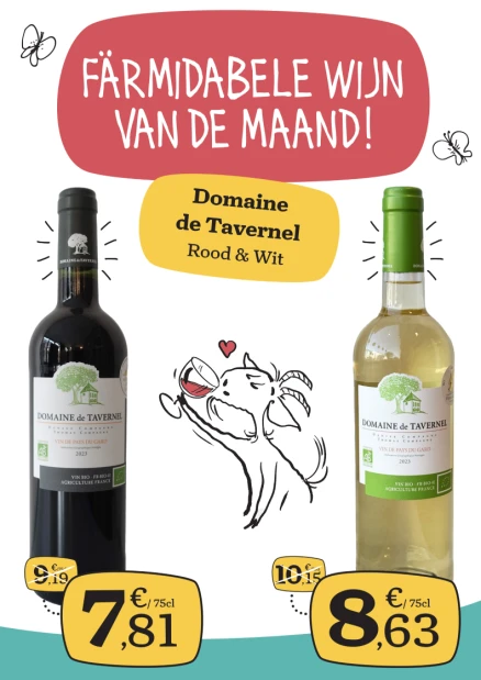 Wijnen van de maand - Domaine de Tavernel (Rood & Wit) 🍷